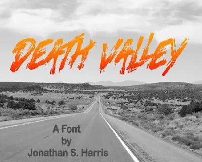 Death Valley Free Download font