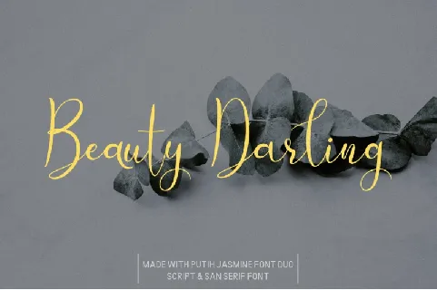 Putih Jasmine Duo font