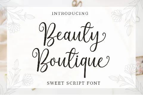 Beauty Boutique DEMO font