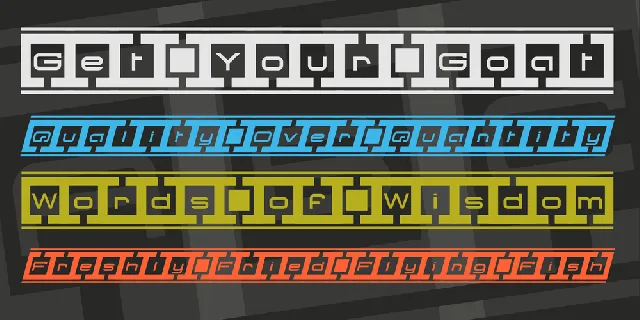 Border Base Future font