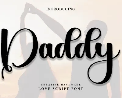 Daddy Typeface font