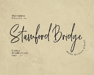 Stamford Bridge Script font