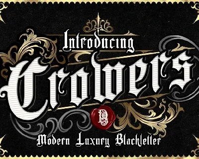 Crowers font