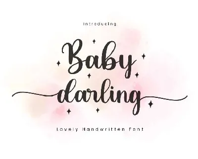 Baby Darling font