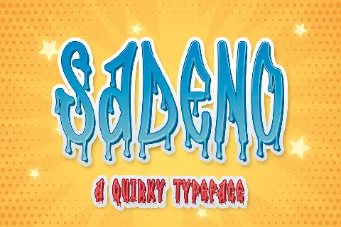 Sadeno font