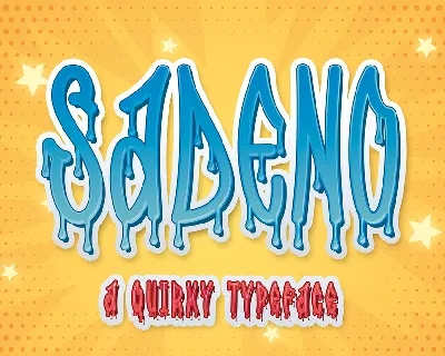 Sadeno font