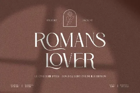 Roman Lover font