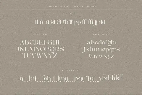 Vallery Qylmor font