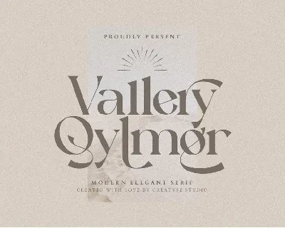 Vallery Qylmor font