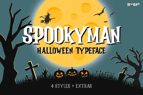 Spookyman font