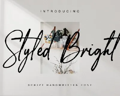 Shining Bright font