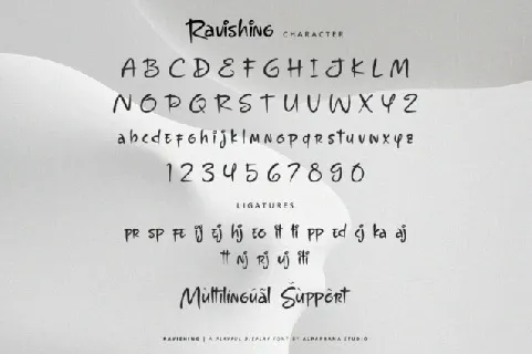 Ravishing font