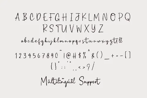 Charisty font