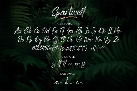 Spartwell font