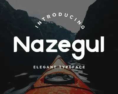 Nazegul Typeface Free font