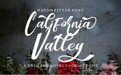 California Valley font