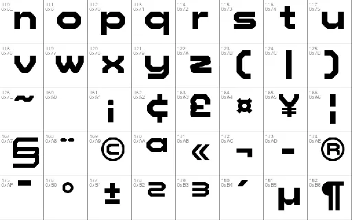 Zelta-Six Demo font