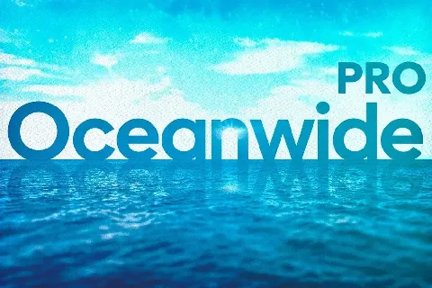Oceanwide font