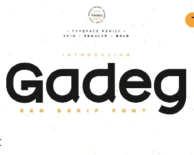 Gadeg font