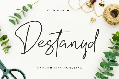 Destanyd font