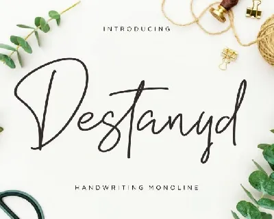 Destanyd font