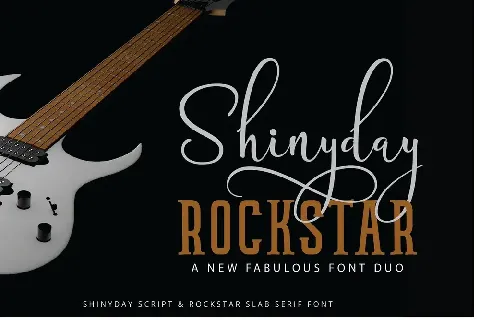 Shinyday & ROCKSTAR Duo font