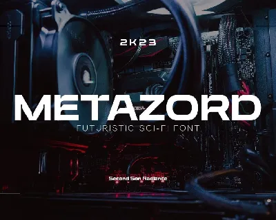 Metazord font