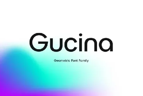 Gucina Family font