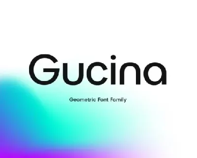 Gucina Family font