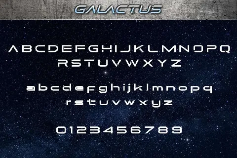 Galactus font