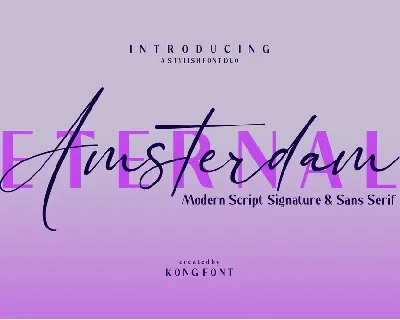 Eternal Amsterdam Duo font