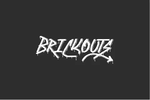 Brickouts Demo font