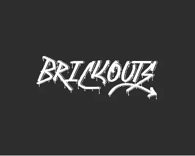 Brickouts Demo font