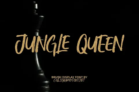 Jungle Queen Demo font