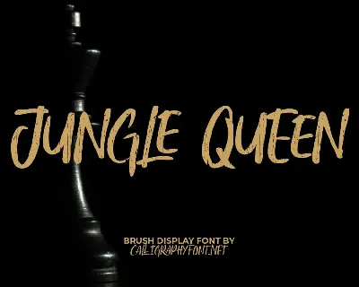 Jungle Queen Demo font