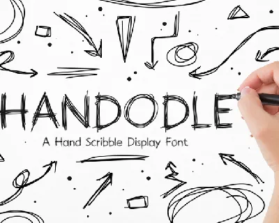 Handodle font
