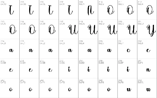 Lasting font