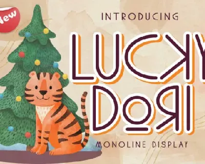 Lucky Dori font