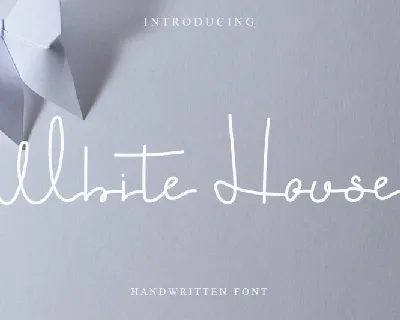 White House font