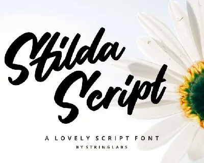 Stilda Lovely Script font