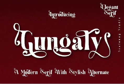 Gungaly font