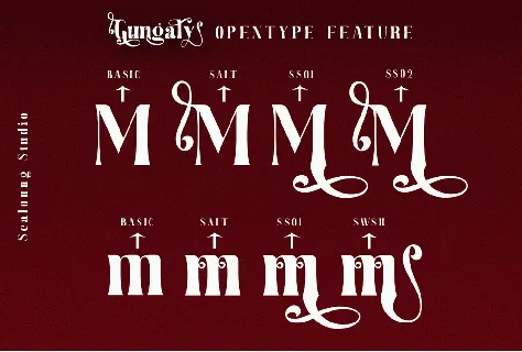 Gungaly font