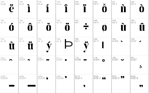 Gungaly font