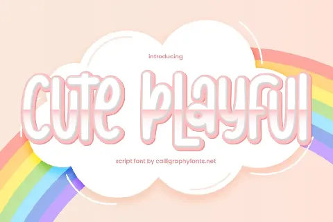 Cute Playful Demo font