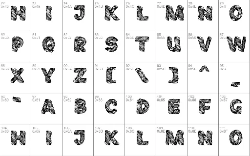 Fibography Personal Use font