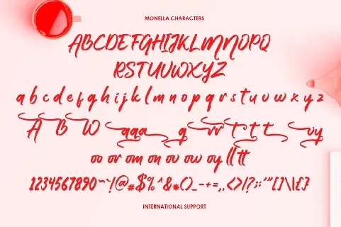 Monella font