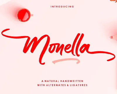 Monella font