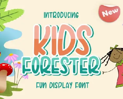 Kids Forester font