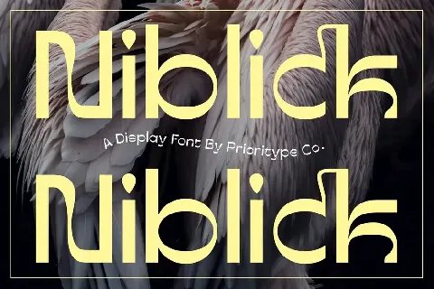 Niblick font