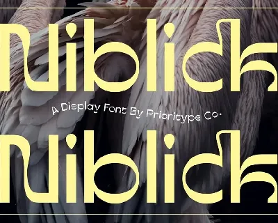 Niblick font